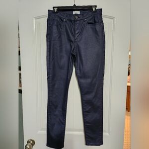 LOFT Women's Skinny Jeans - Dark Blue